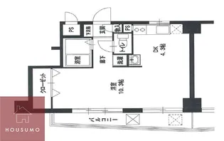 大拓ハイツ6【610号室】の間取り