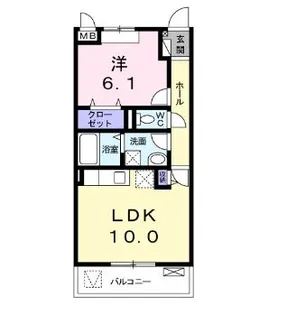 インペリアルライフ【2階】の間取り