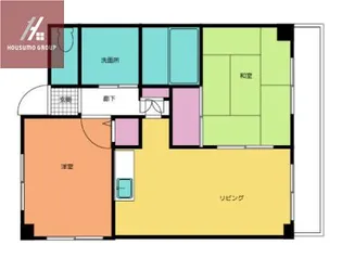 ボナールデト【303号室】の間取り