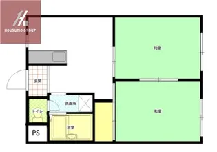 リベラルパレス平野【6階】の間取り