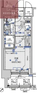 エスリード大阪城テラス【301号室】の間取り