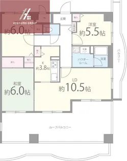 ラフィーネ【7階】の間取り