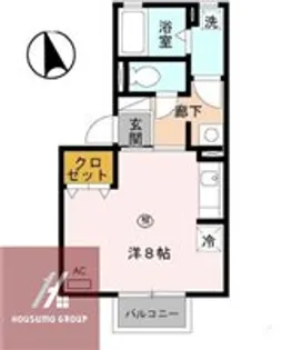 テラー・ウエスト新芦屋【106号室】の間取り