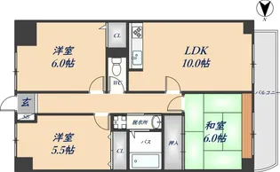 VILLAFIORE【1階】の間取り