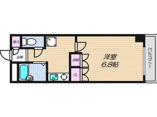 サンモール【9階】の間取り