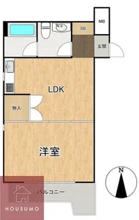 ウィンディⅦ【2階】の間取り