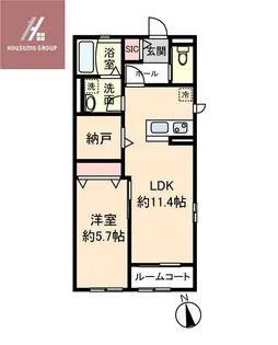 アドバンスグナーデ【101号室】の間取り