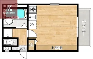 グランドール永和【207号室】の間取り