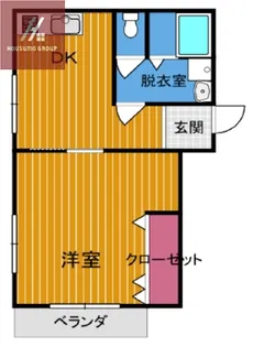 Corpo神路【3階】の間取り