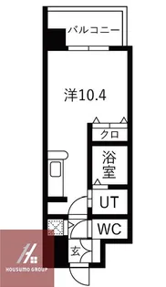 alivio【705号室】の間取り