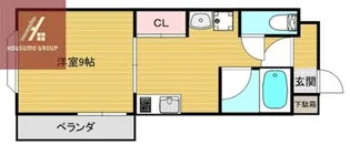 サンオークスマンション【2階】の間取り