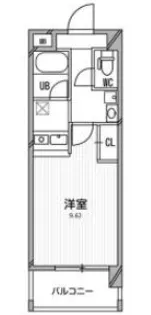 アーデン千里中央【208号室】の間取り