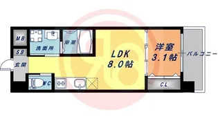 LIVIAZ三明町【3階】の間取り