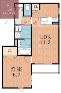 Light Perform【3階】の間取り