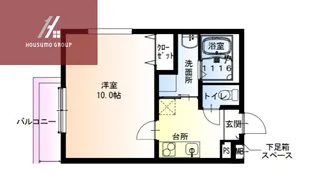 フジパレス鴻池新田Ⅰ番館【1階】の間取り