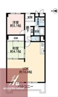 日商岩井服部マンション【309号室】の間取り