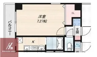 ラ・フォンテ十三【503号室】の間取り