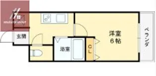 SEPTILE佐堂【1階】の間取り