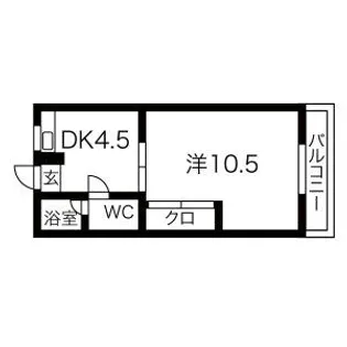 エクセル今里マンション【208号室】の間取り