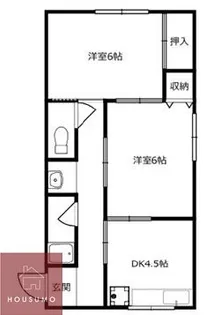 シャトーヤスミマンション【A303号室】の間取り