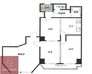 新大阪末広第一ハイツ【205号室】の間取り