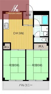 マルヨシハイツ【3階】の間取り