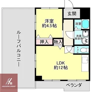 グレイスガーデン豊中【704号室】の間取り