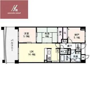 ミカド21【2階】の間取り