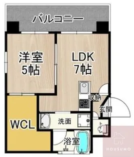 CITYSPIRE十三東【801号室】の間取り