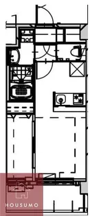 Alivis Shimo-Shinjo SoL TERRACE【2階】の間取り