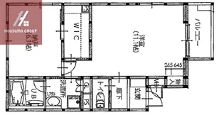 森之宮スカイガーデンハウス【8階】の間取り