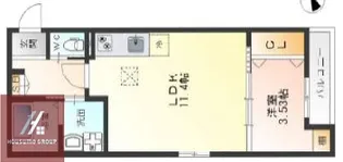 TOLERANCIA吹田千里丘【3階】の間取り