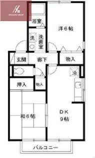 RIHITO八尾C棟【2階】の間取り
