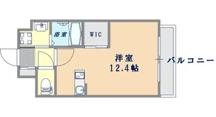 グランデカワノシャーメゾン【6階】の間取り