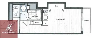 ヴェルデみき【305号室】の間取り