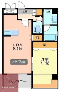 N’s First【10階】の間取り