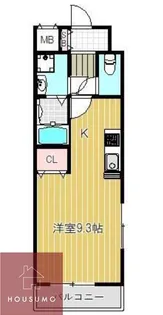 エクセレント上新20【302号室】の間取り