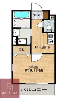 FLORA正雀【101号室】の間取り