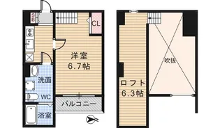ビソラ我孫子【1階】の間取り
