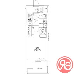 Louis Residence 天王寺町北【12階】の間取り
