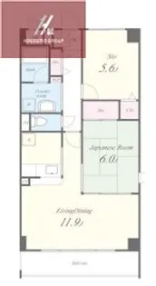 モアフィールド【401号室】の間取り