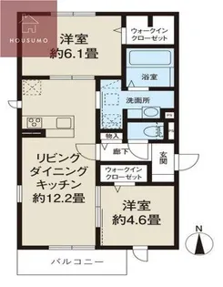 ティアラ【2階】の間取り