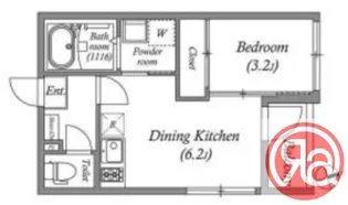 ハーモニーテラス住吉Ⅱ【3階】の間取り