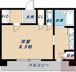リアライズ緑地北【702号室】の間取り