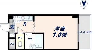 シティパーク菱屋西【3階】の間取り