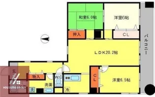ドミール千里【2階】の間取り
