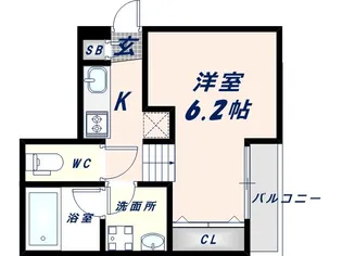 アクロスフェリオ【2階】の間取り