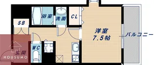 Ms’ palazzO【201号室】の間取り