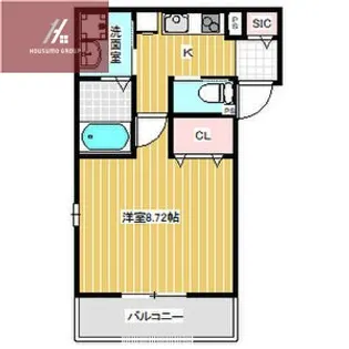 KTIレジデンス若江岩田Ⅱ【2階】の間取り