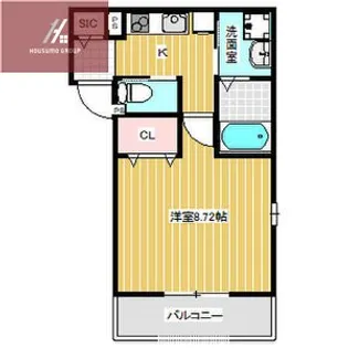 KTIレジデンス若江岩田Ⅱ【1階】の間取り